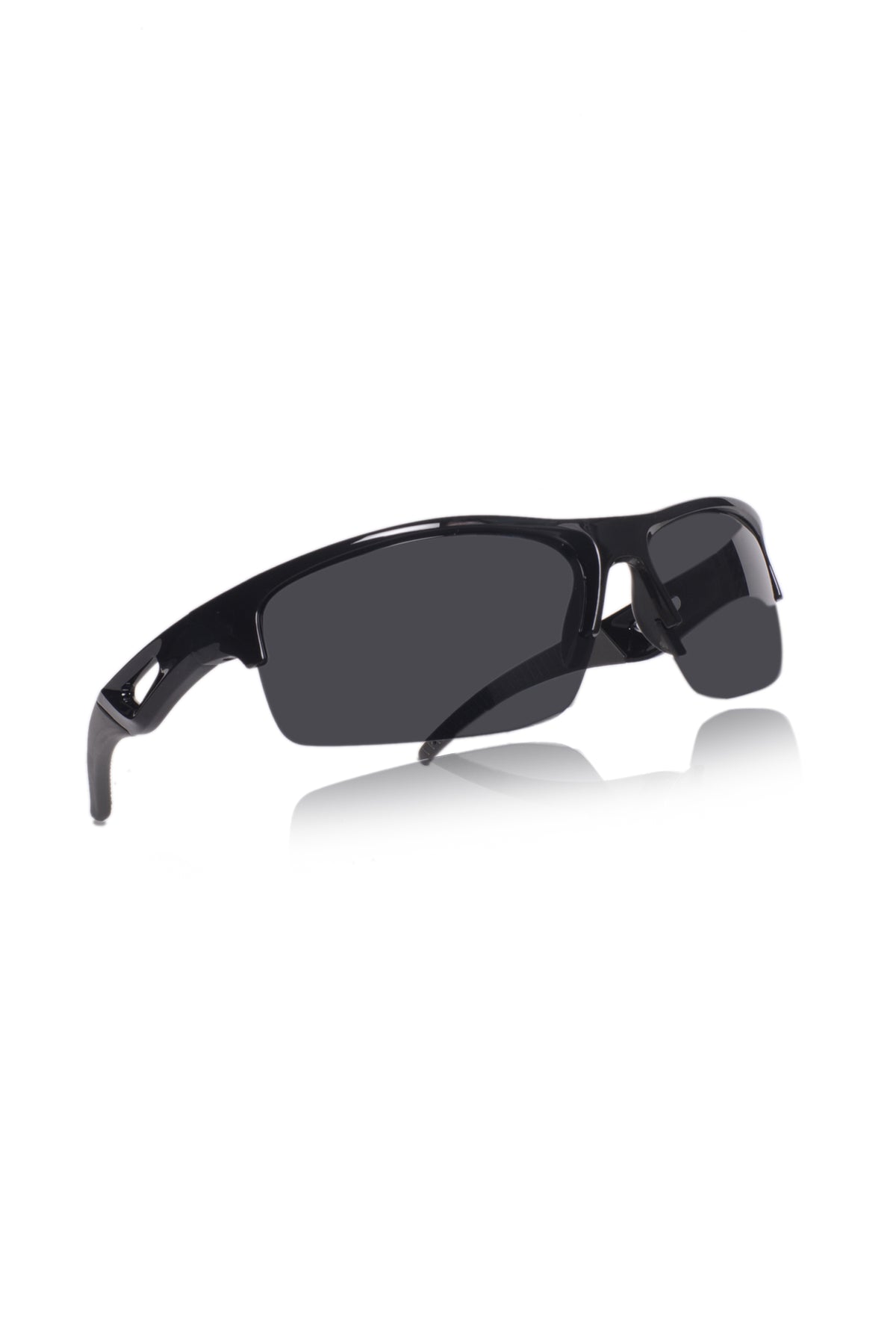 Jodykoes Sports Series Wrap Around Sunglasses for Men & Women | Lightweight Non-Polarized Eyewear | UV400 Protection | Performance Outdoor Shades (Black)