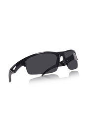 Jodykoes Sports Series Wrap Around Sunglasses for Men & Women | Lightweight Non-Polarized Eyewear | UV400 Protection | Performance Outdoor Shades (Black)