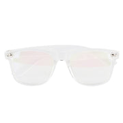 Jodykoes Trendy Wayfarer Transparent Frame