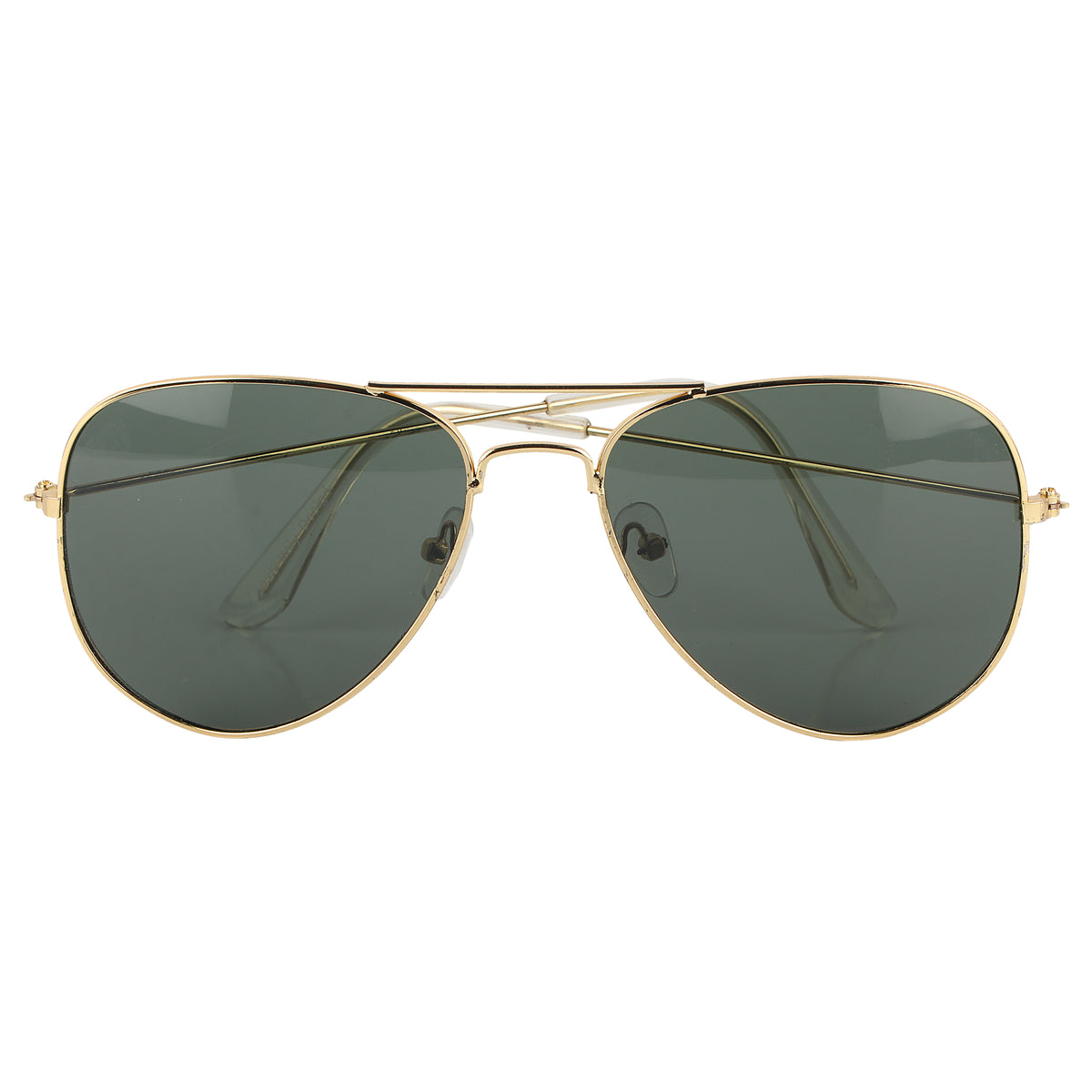 Jodykoes Aviator UV Protection Sunglass (Gold and Green)