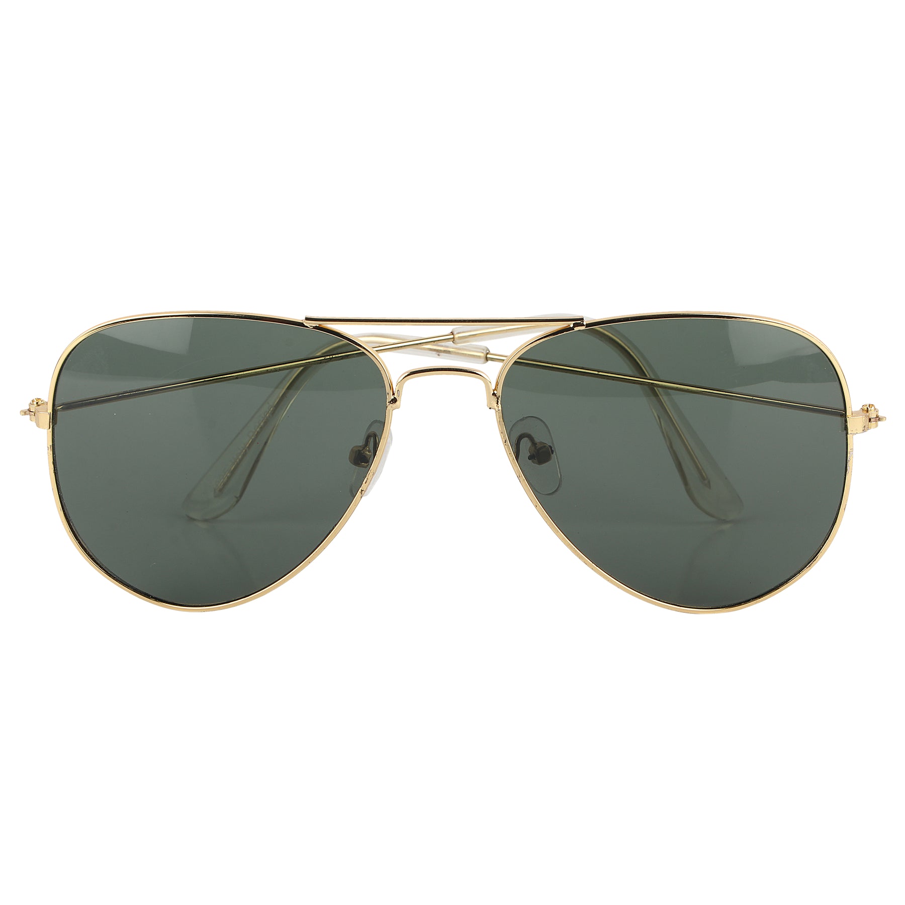 Jodykoes Aviator UV Protection Sunglass (Gold and Green)