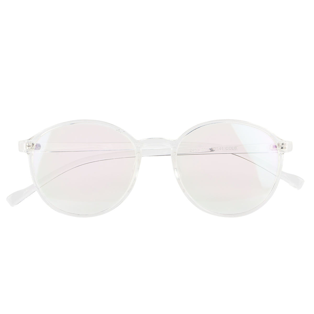 Jodykoes Trendy Looking Transparent Round Frame