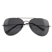 Jodykoes Aviator UV Protection Sunglass (Silver and Full Black)