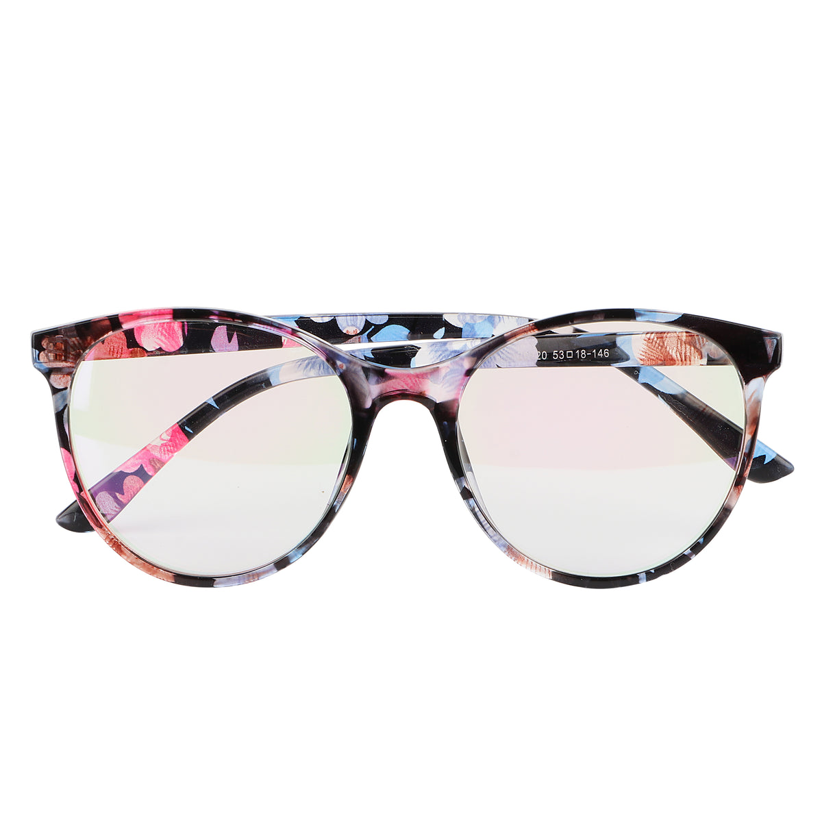 Jodykoes Oversize Fashionable Anti Glare Round Frame (Multicolour)