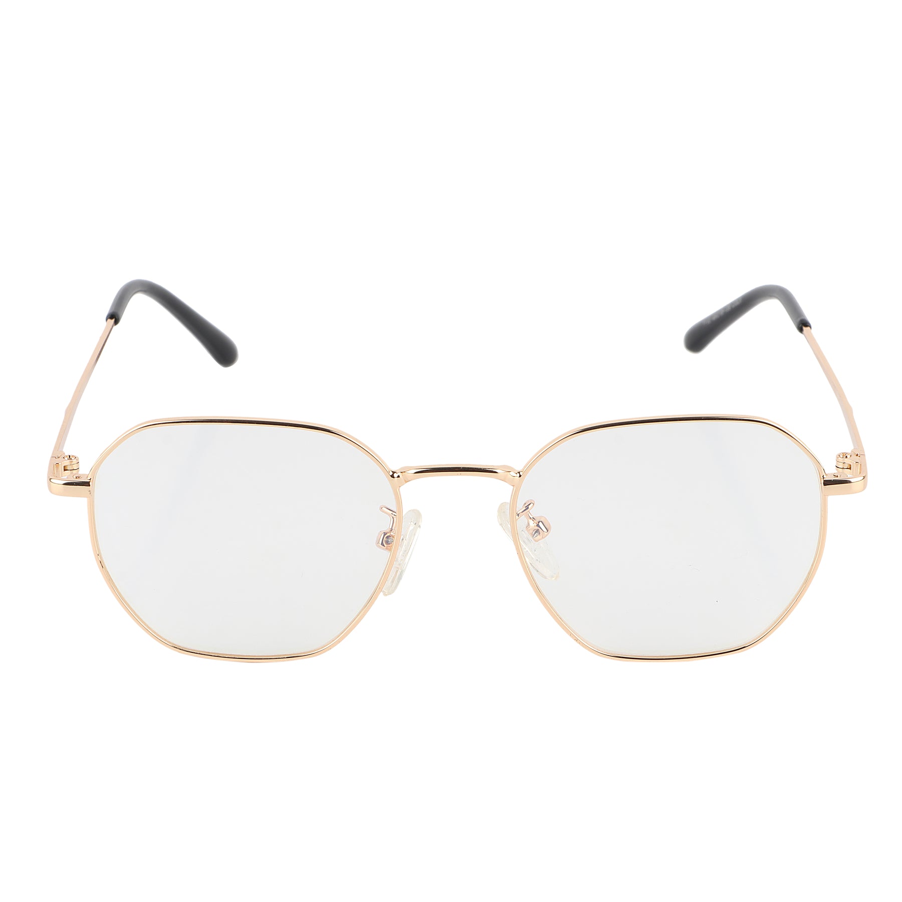 Jodykoes Premium Quality Hexagonal Metal Frame (Gold)