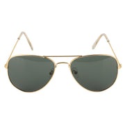 Jodykoes Aviator UV Protection Sunglass (Gold and Green)