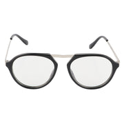 Jodykoes Designer Aviator Shape Frame (Silver)