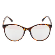 Jodykoes Oversize Fashionable Anti Glare Round Frame (Leopard Print)
