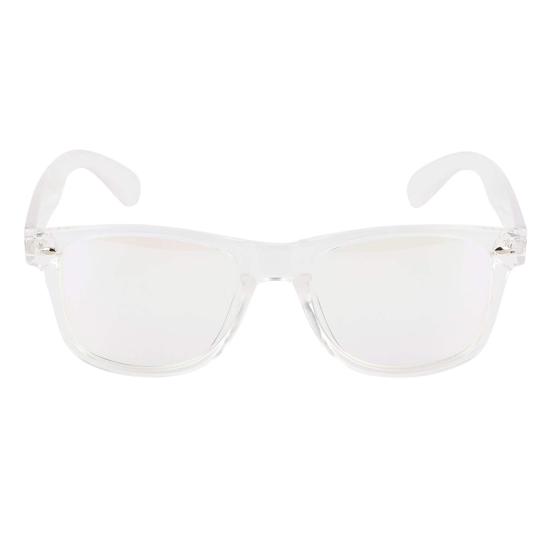 Jodykoes Trendy Wayfarer Transparent Frame