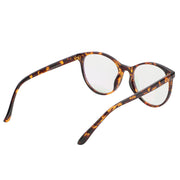 Jodykoes Oversize Fashionable Anti Glare Round Frame (Leopard Print)