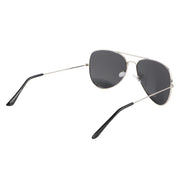 Jodykoes Aviator UV Protection Sunglass (Silver and Full Black)