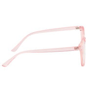Jodykoes Oversize Fashionable Anti Glare Round Frame (Pink)