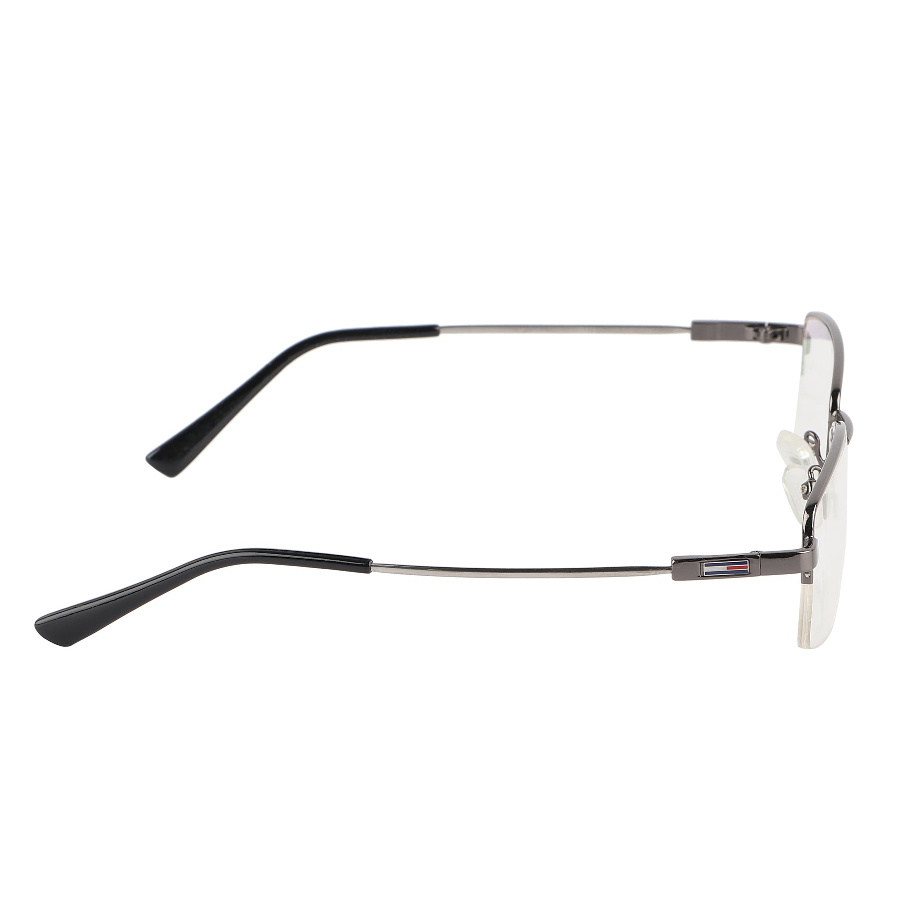 Jodykoes Flexible Arms Metal Half Rim Frame (Grey)