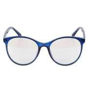 Jodykoes Oversize Fashionable Anti Glare Round Frame (Blue)