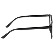 Jodykoes Oversize Fashionable Anti Glare Round Frame (Black)