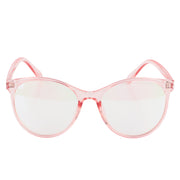 Jodykoes Oversize Fashionable Anti Glare Round Frame (Pink)