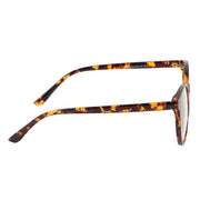 Jodykoes Oversize Fashionable Anti Glare Round Frame (Leopard Print)