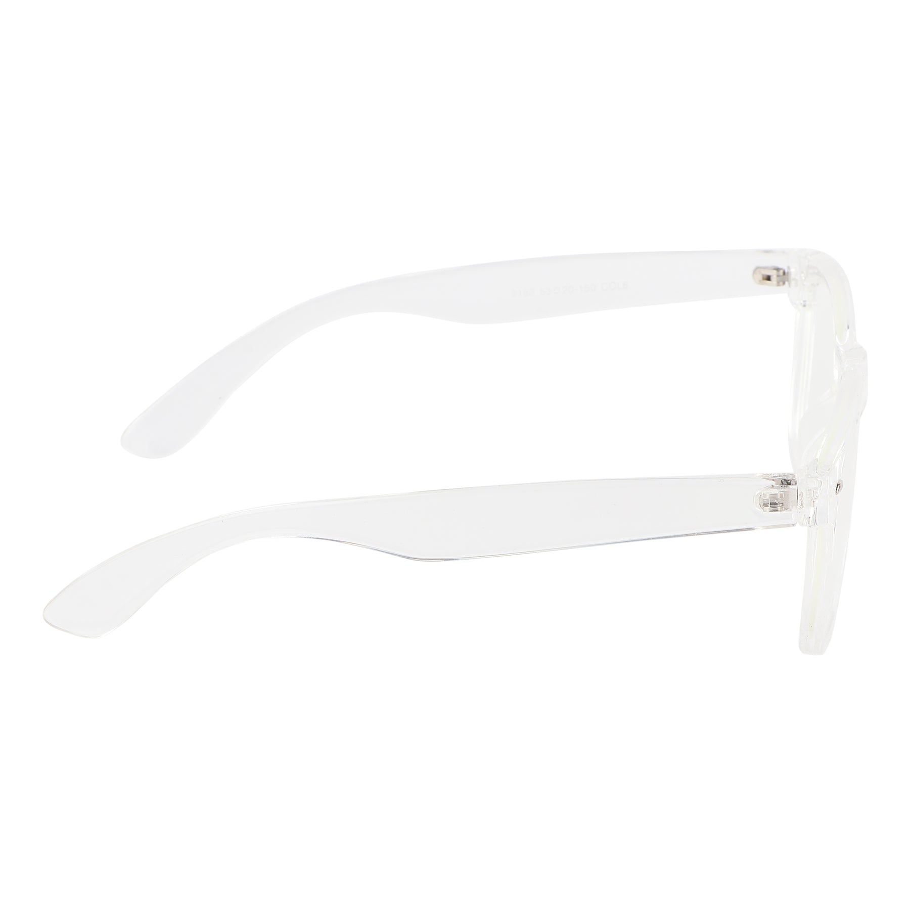 Jodykoes Trendy Wayfarer Transparent Frame