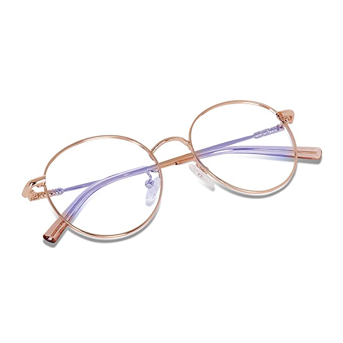 Jodykoes Stylish Looking Round Metal Frame (Gold)