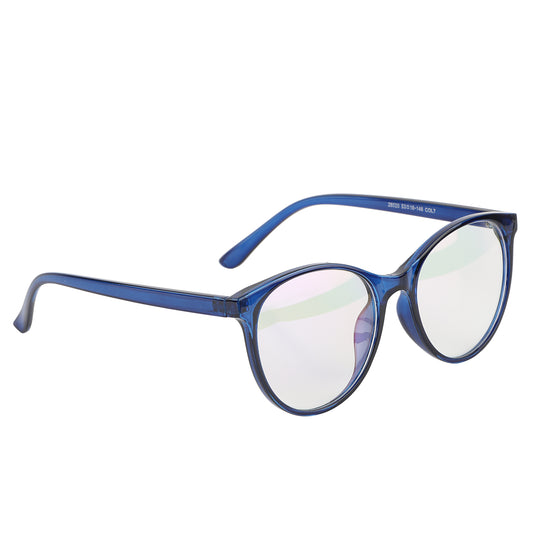 Jodykoes Oversize Fashionable Anti Glare Round Frame (Blue) - Jodykoes ®