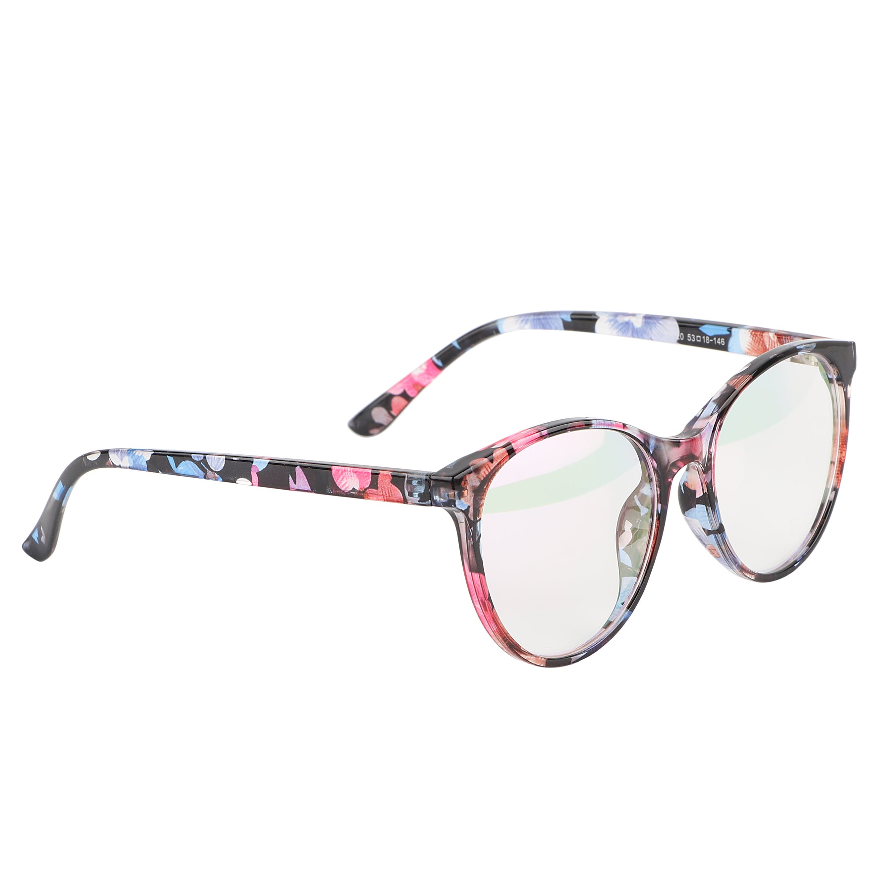 Jodykoes Oversize Fashionable Anti Glare Round Frame (Multicolour)