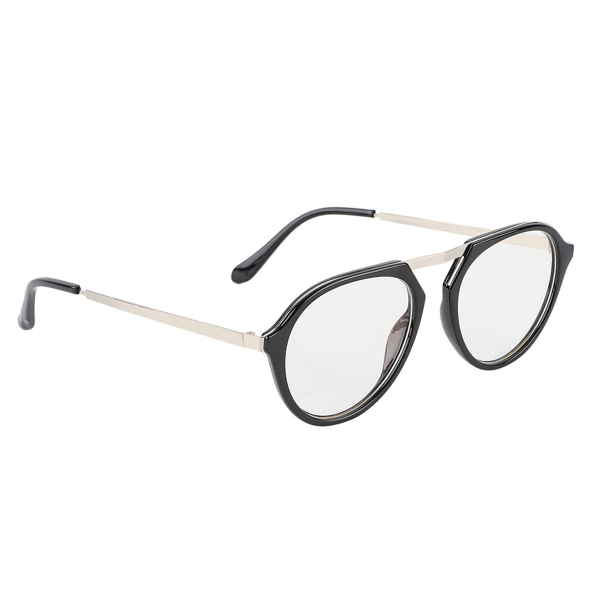Jodykoes Designer Aviator Shape Frame (Silver)