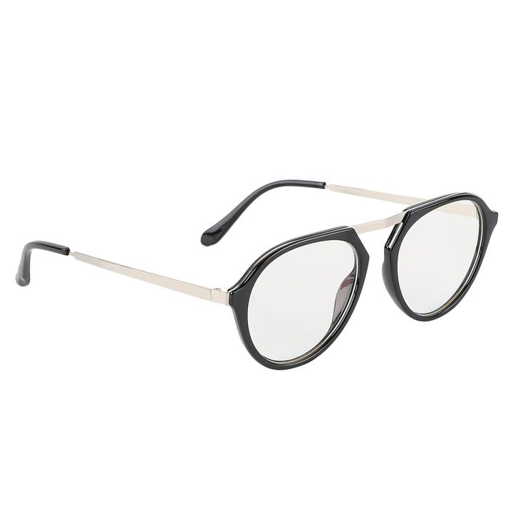 Jodykoes Designer Aviator Shape Frame (Silver)