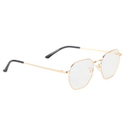 Jodykoes Premium Quality Hexagonal Metal Frame (Gold)