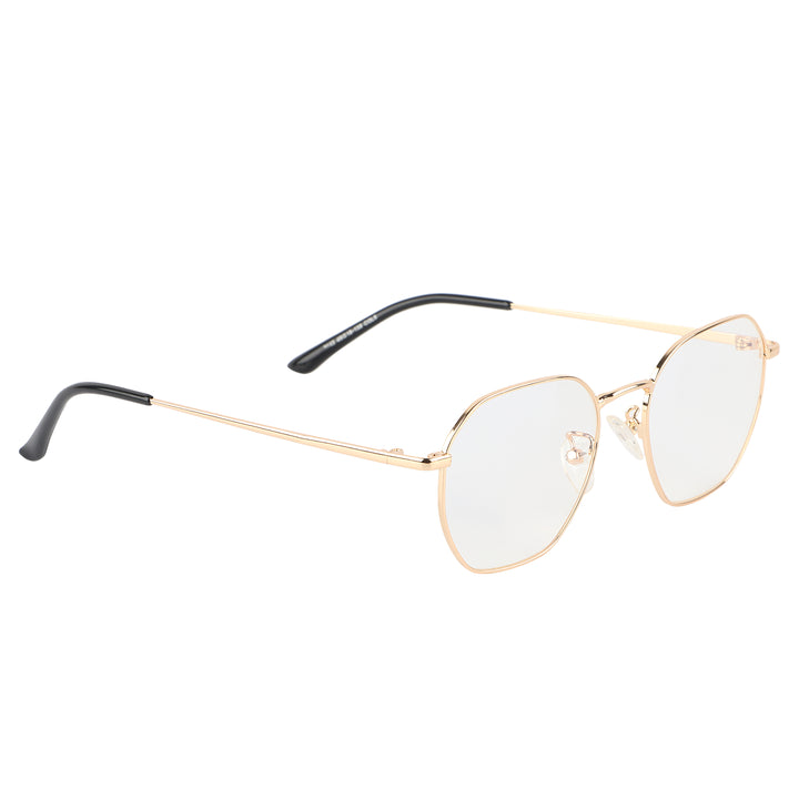 Jodykoes Premium Quality Hexagonal Metal Frame (Gold)