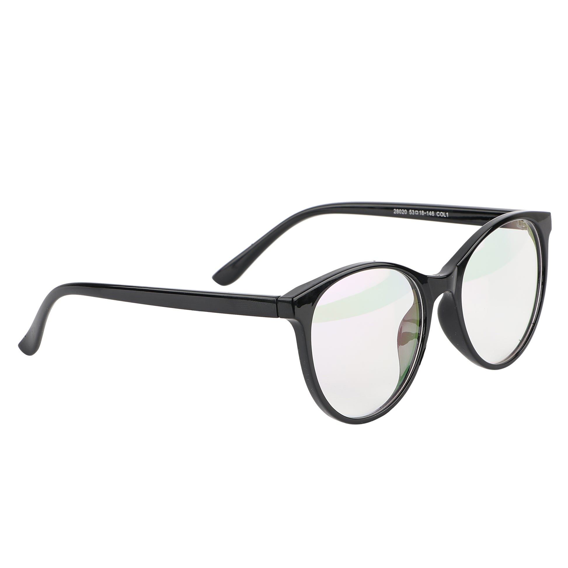 Jodykoes Oversize Fashionable Anti Glare Round Frame (Black) - Jodykoes ®