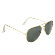 Jodykoes Aviator UV Protection Sunglass (Gold and Green)