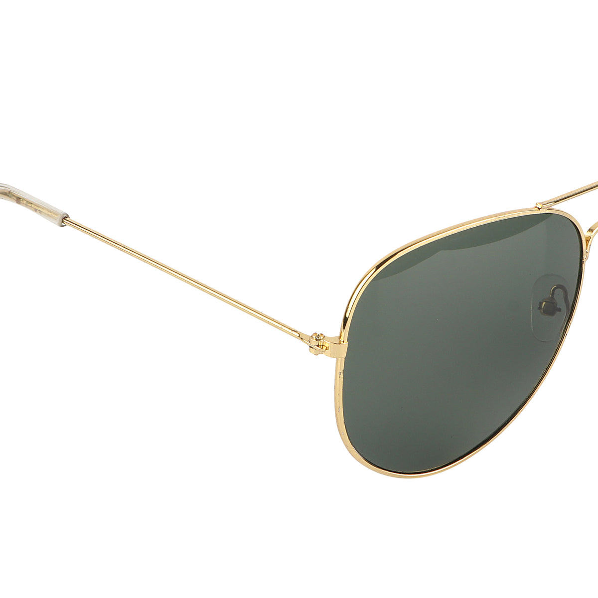 Jodykoes Aviator UV Protection Sunglass (Gold and Green)
