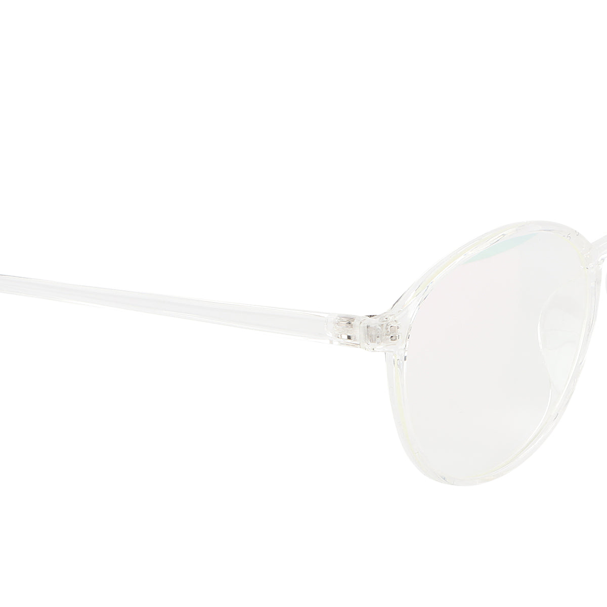 Jodykoes Trendy Looking Transparent Round Frame