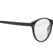 Jodykoes Oversize Fashionable Anti Glare Round Frame (Black)