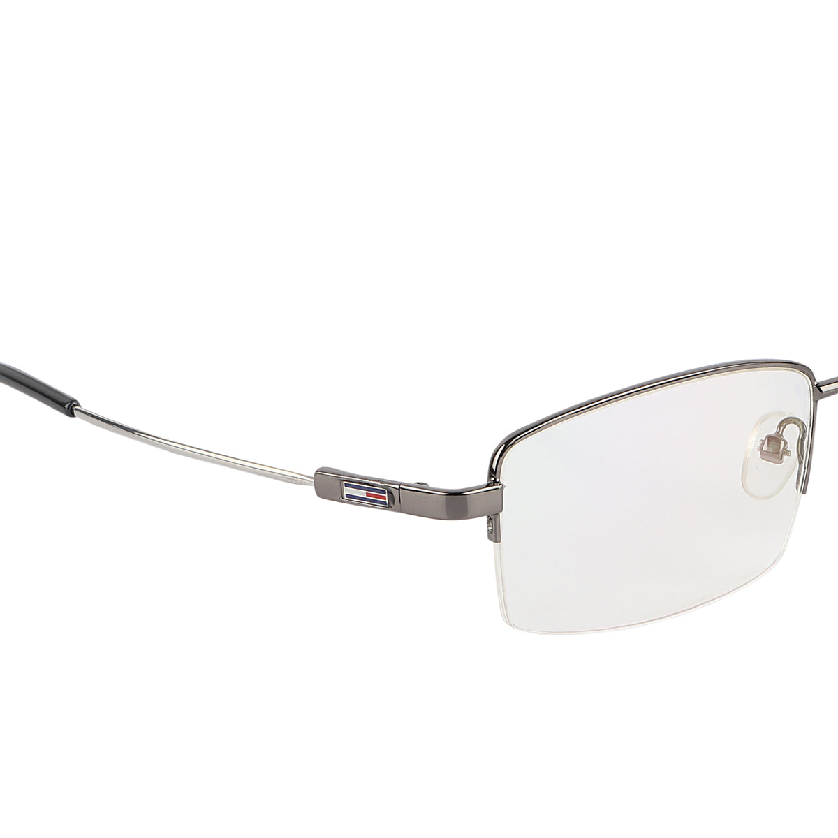 Jodykoes Flexible Arms Metal Half Rim Frame (Grey)