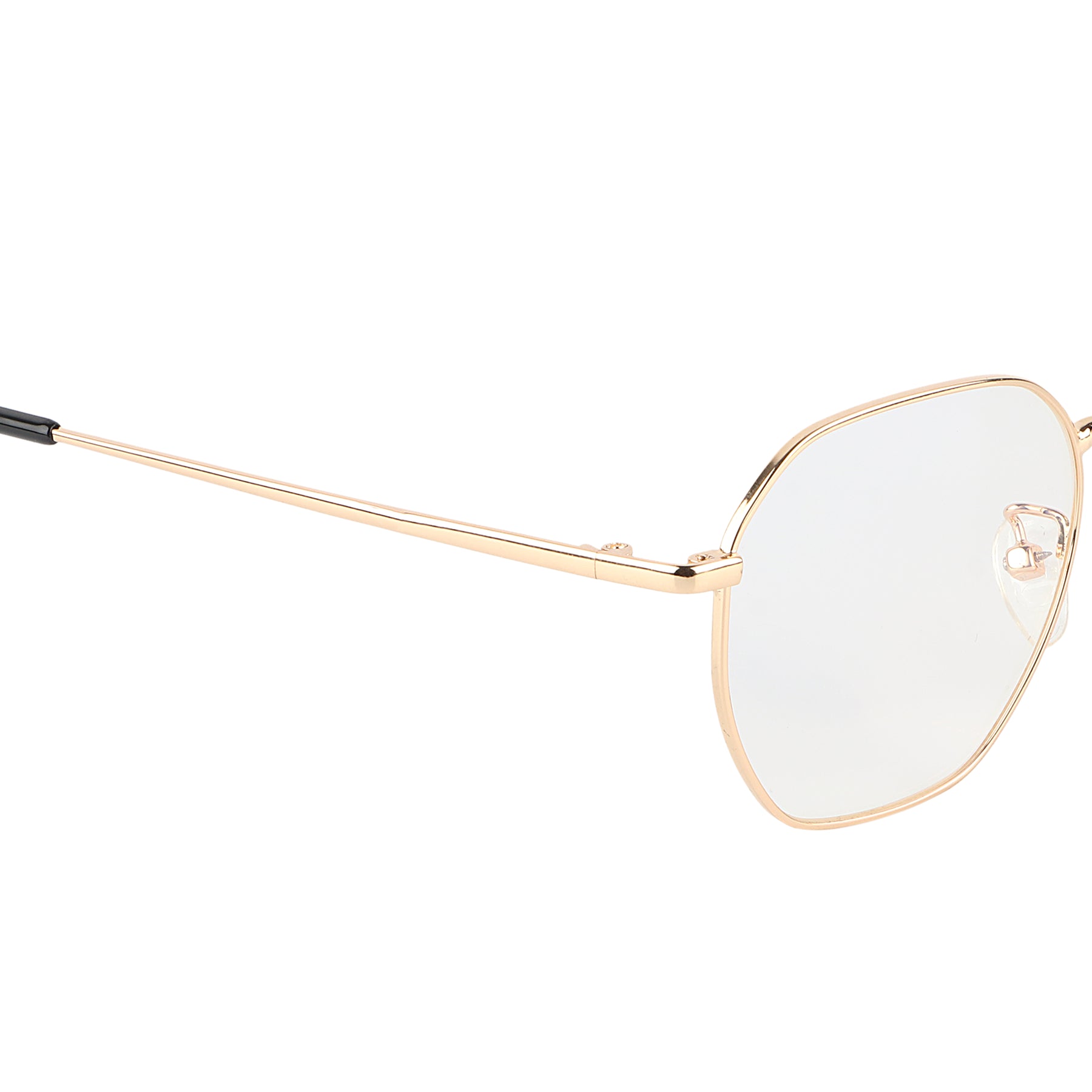 Jodykoes Premium Quality Hexagonal Metal Frame (Gold)