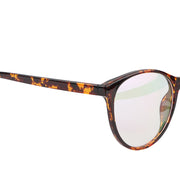 Jodykoes Oversize Fashionable Anti Glare Round Frame (Leopard Print)