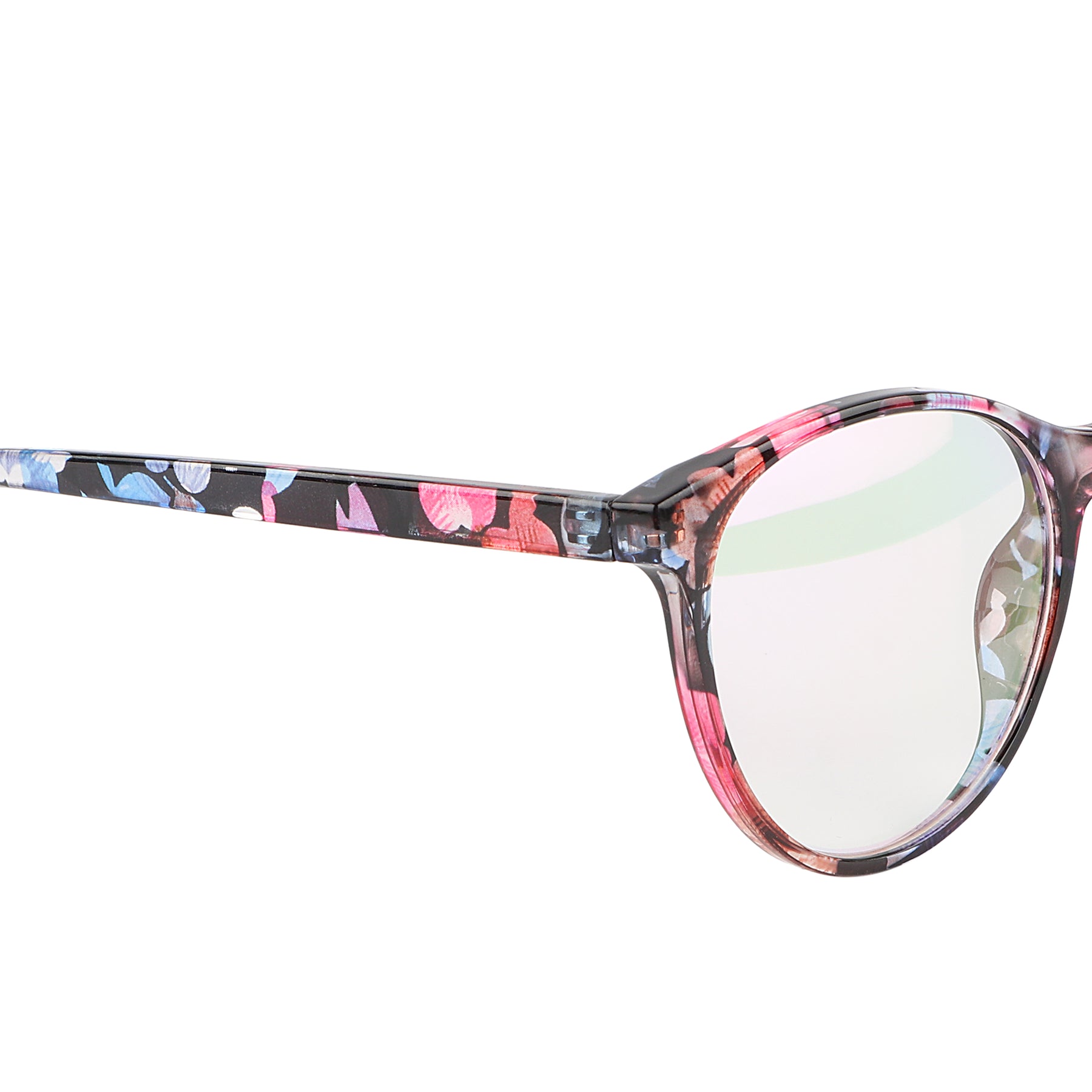 Jodykoes Oversize Fashionable Anti Glare Round Frame (Multicolour)