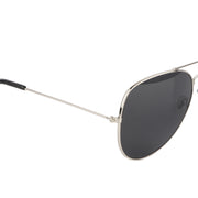 Jodykoes Aviator UV Protection Sunglass (Silver and Full Black)