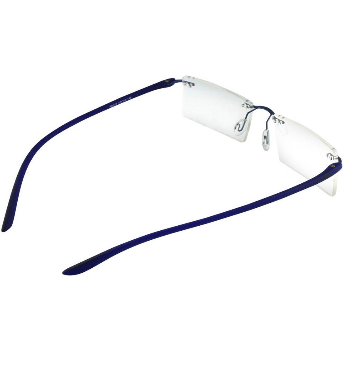Jodykoes Rectangle Signature Rimless Frame
