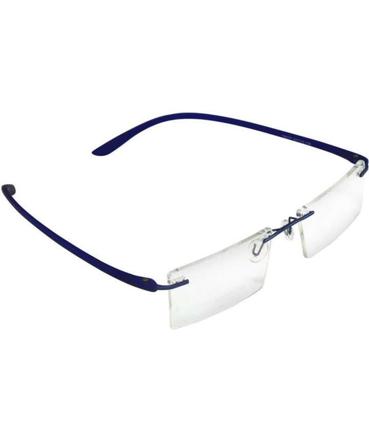Jodykoes Rectangle Signature Rimless Frame