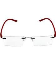 Jodykoes Rectangle Signature Rimless Frame