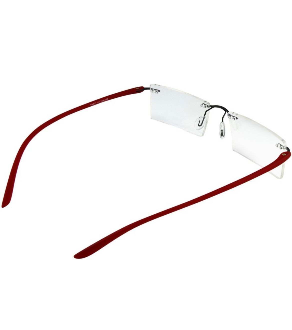 Jodykoes Rectangle Signature Rimless Frame
