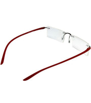 Jodykoes Rectangle Signature Rimless Frame