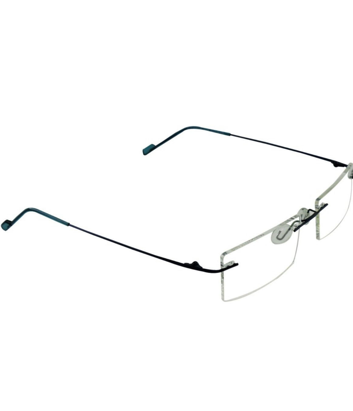 Jodykoes Rectangle Signature Rimless Frame