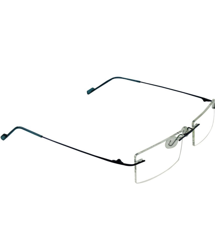 Jodykoes Rectangle Signature Rimless Frame