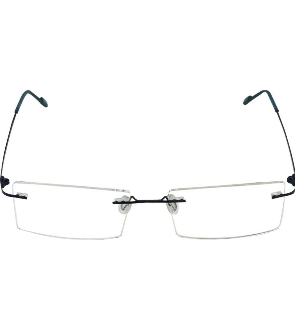 Jodykoes Rectangle Signature Rimless Frame