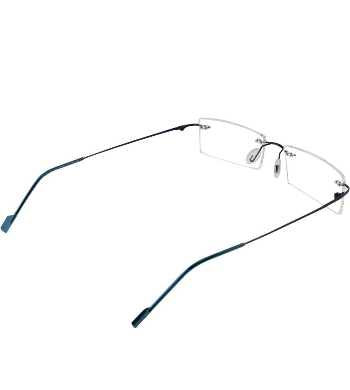 Jodykoes Rectangle Signature Rimless Frame