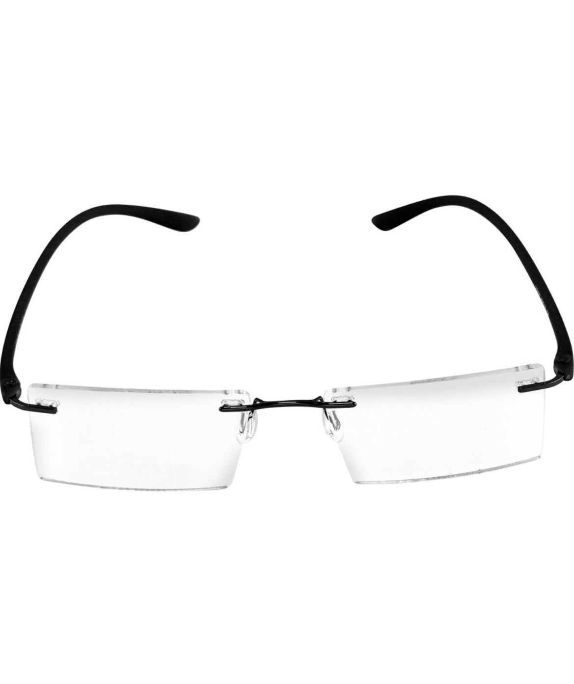 Jodykoes Rectangle Signature Rimless Frame