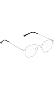 Jodykoes Premium Quality Hexagonal Metal Frame (Silver)